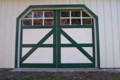 WOOD CARRIAGE DOOR