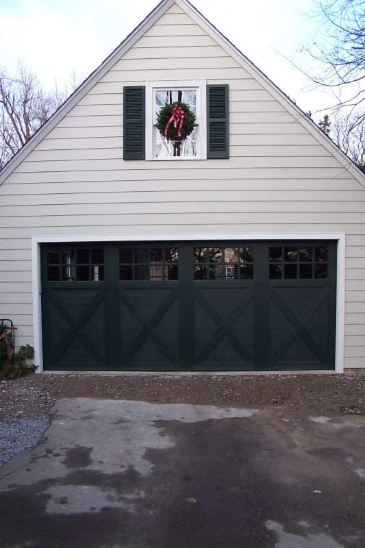 WOOD CARRIAGE DOOR