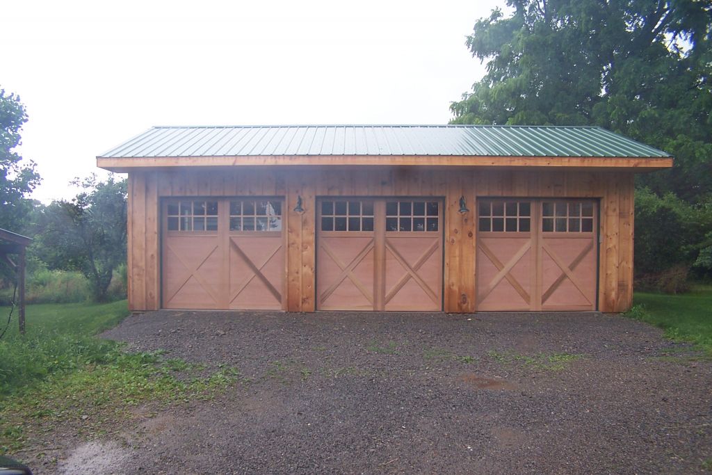WOOD CARRIAGE DOOR