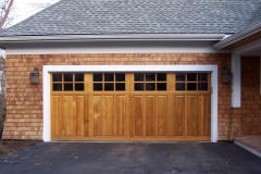 WOOD CARRIAGE DOOR