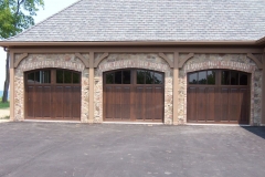 WOOD CARRIAGE DOOR